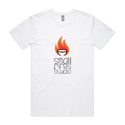 Small Fires Studio Tee - Logo Front & Back - Light Colours Thumbnail
